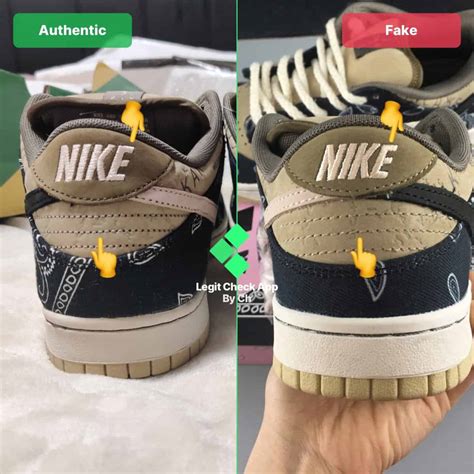 nike sb dunk low travis scott fake vs real|travis scott dunk low price.